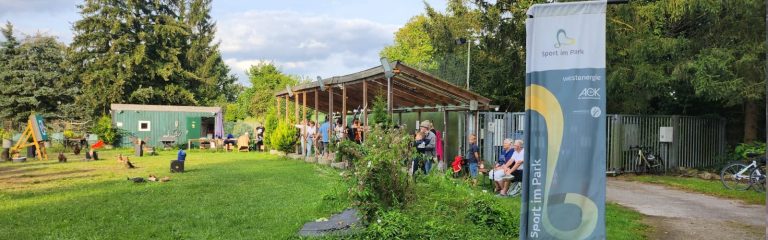 Sport im Park- Bogenschießen…